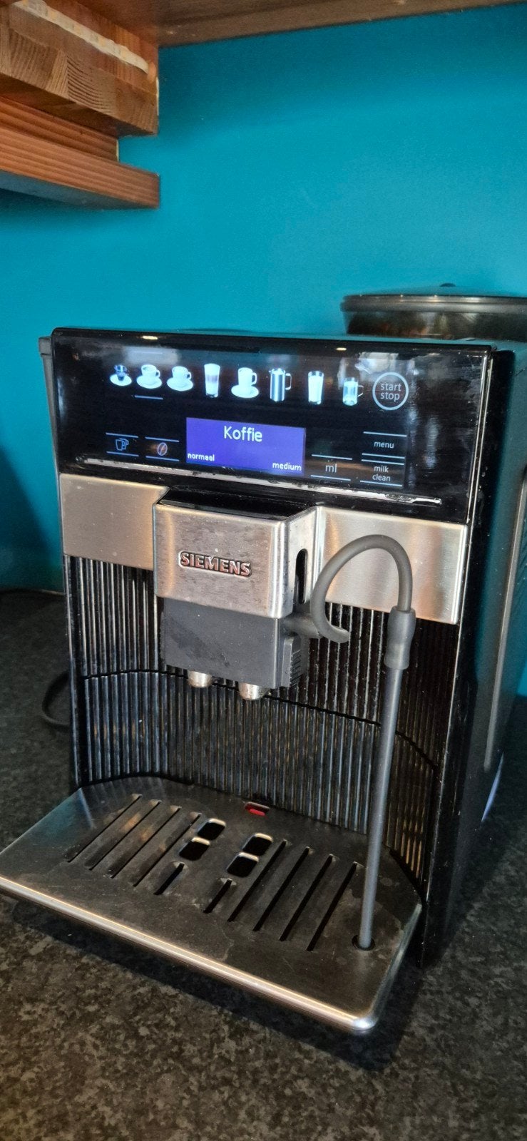 Siemens EQ.6 eq6 S500 volautomatische espressomachine, Ophalen, Gebruikt, Espresso apparaat, Koffiebonen