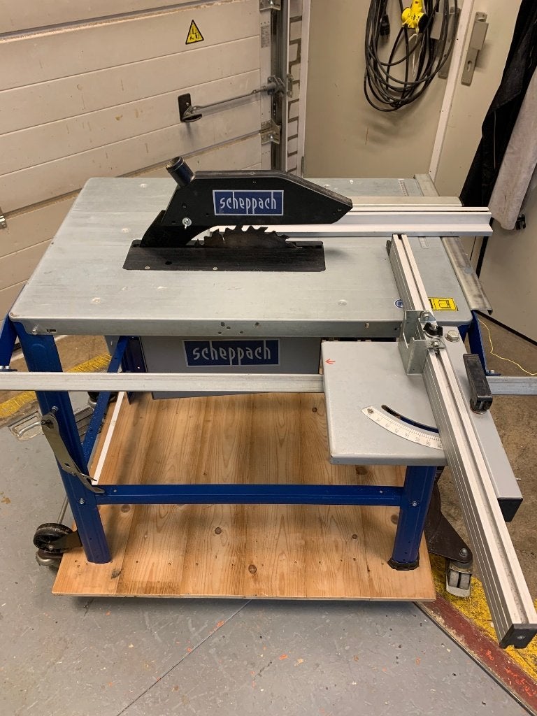 Te koop: Scheppach TS 310 230 V, Ophalen, Gebruikt, Cirkelzaag, Scheppach