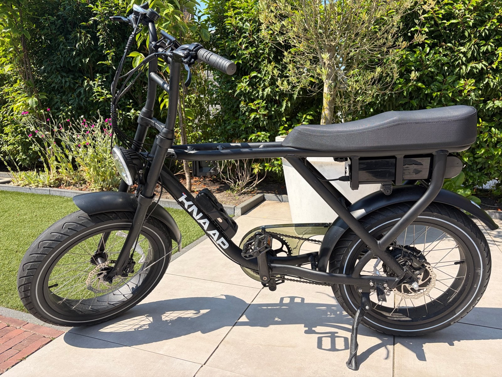 Knaap Fatbike - Stoere e-bike met brede banden, Gebruikt, Minder dan 47 cm, 50 km per accu of meer, Ophalen