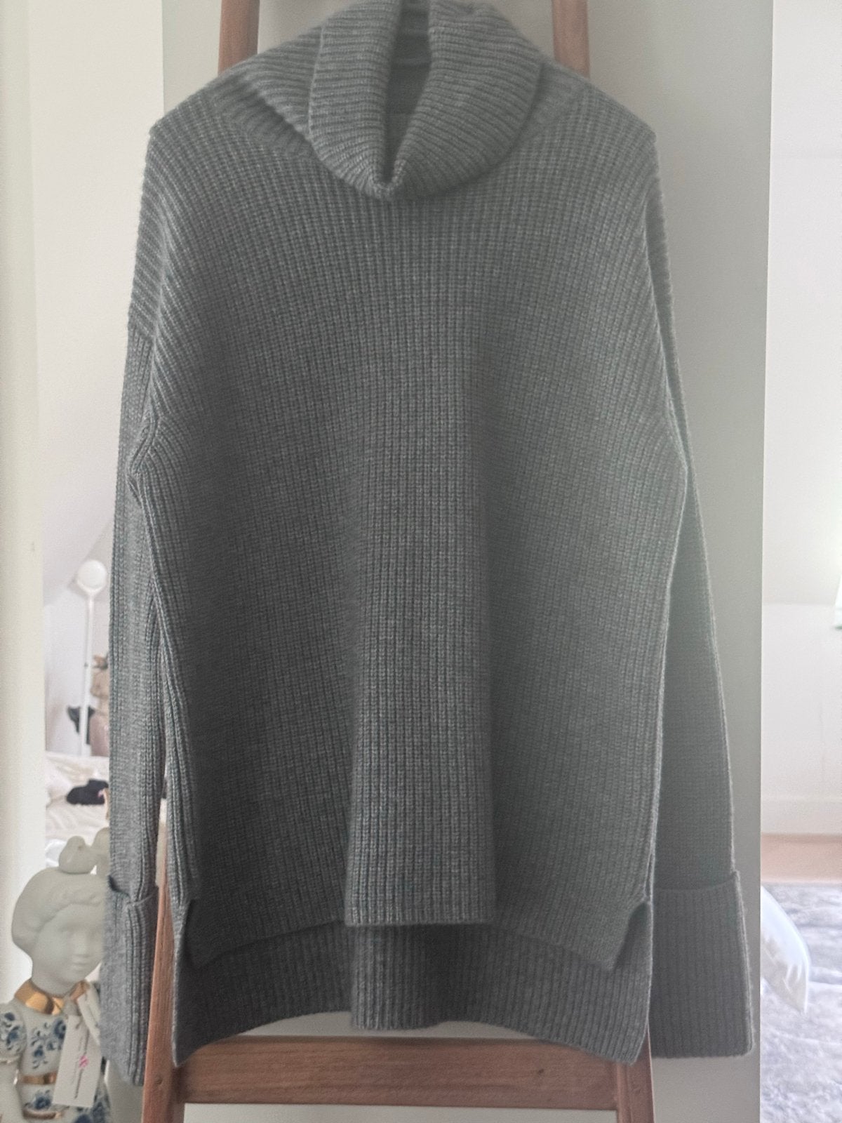 Odeeh coltrui van wol en kasjmier, maat M, Verzenden, Nieuw, Maat 38/40 (M), Grijs