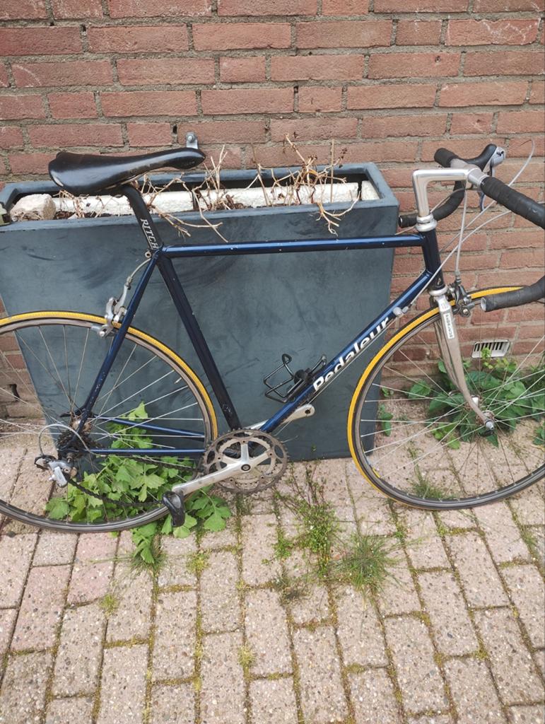 Pedaleur racefiets staal 56cm, 55 tot 59 cm, Ophalen, Velgrem, Pedaleur