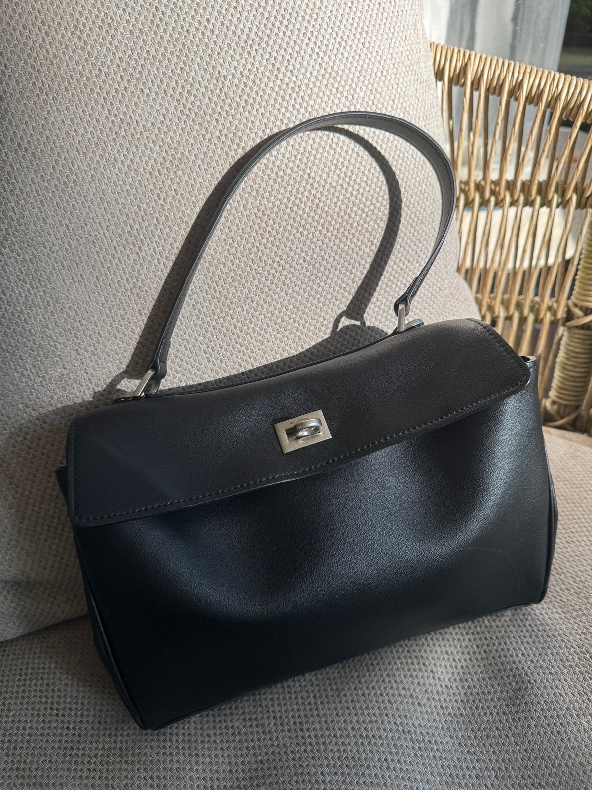 Balenciaga Rodeo Small Shoulderbag, Ophalen of Verzenden, Zo goed als nieuw, Zwart, Handtas