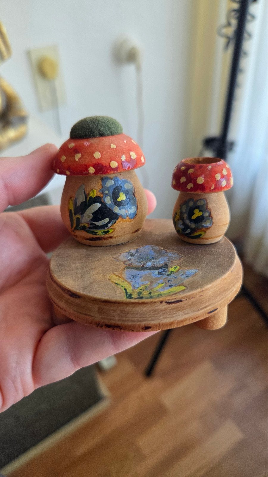 prachtige speldenkussen, Hobby en Vrije tijd, Ophalen, Zo goed als nieuw, Patroon