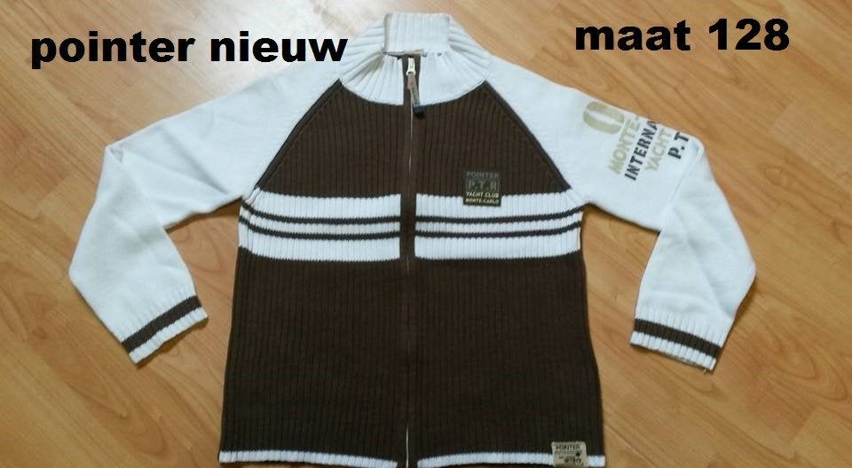 vest pointer maat 128, Ophalen, Meisje, Trui of Vest