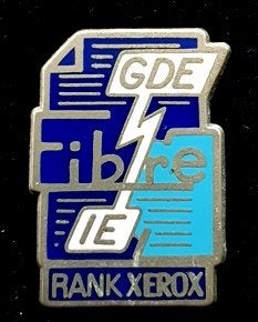 Rank Xerox Fibre pin, Verzenden, Nieuw, Transport, Speldje of Pin