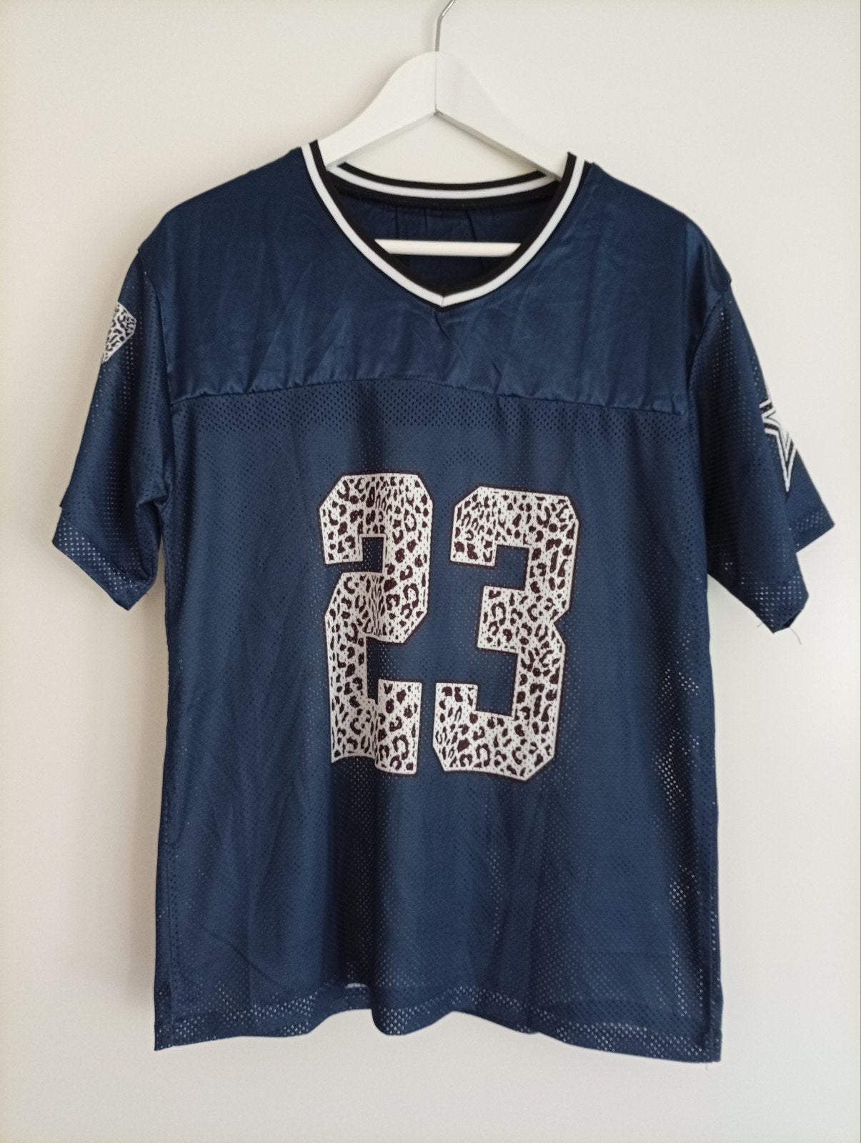 Temu shirt navy / donkerblauw maat S, Blauw, Ophalen of Verzenden, Zo goed als nieuw, Korte mouw