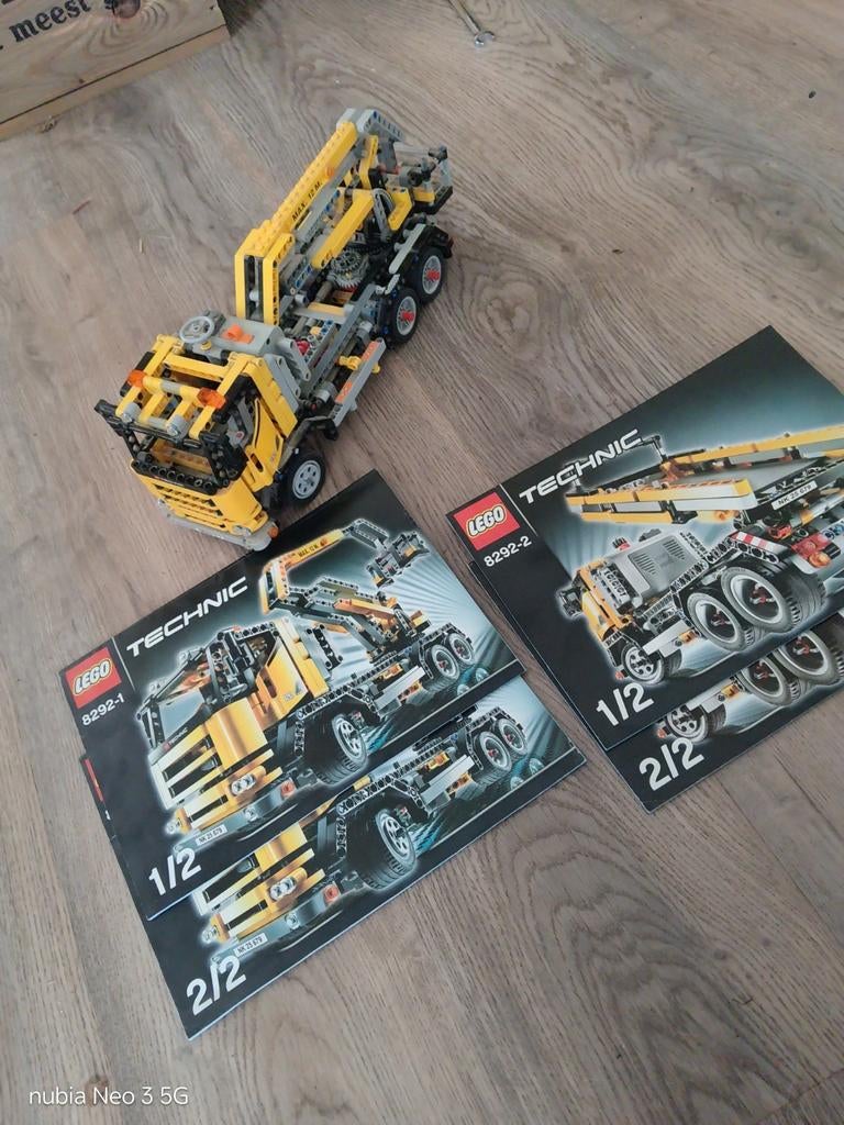 Lego Technic 8292 Kraanwagen met instructies, Kinderen en Baby's, Ophalen, Gebruikt, Lego, Technic