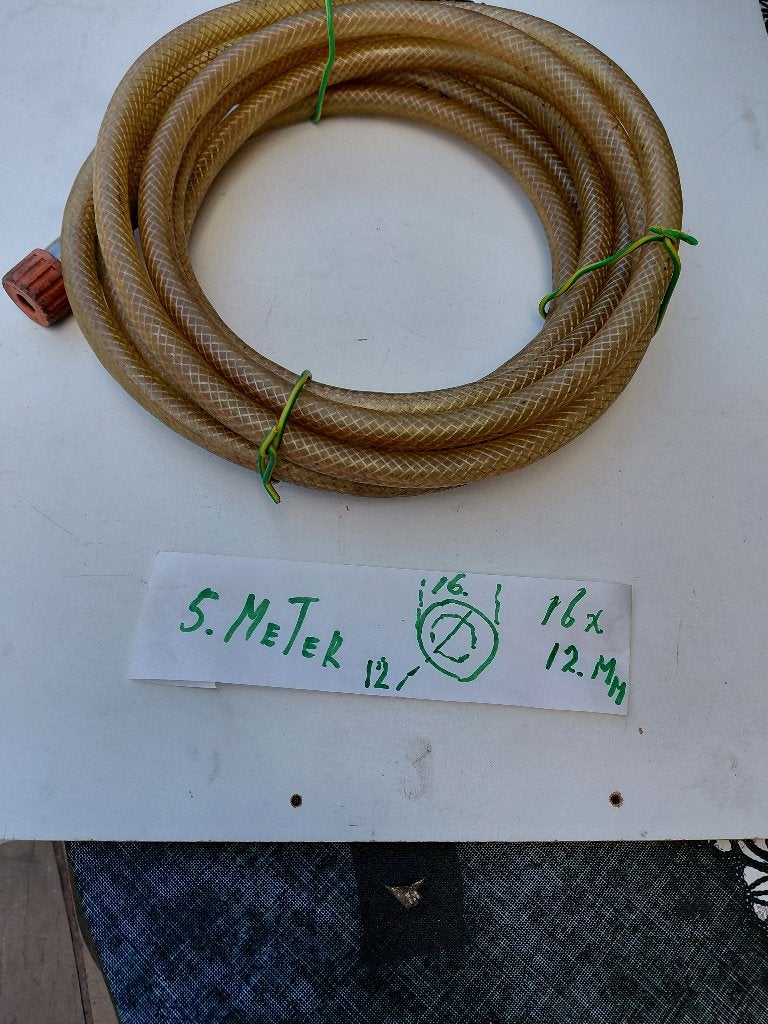 te koop 2 druk regelaars  en lucht slang zgan 5 en 15 meter, Doe-het-zelf en Verbouw, Compressors, 10 bar of meer, Ophalen of Verzenden