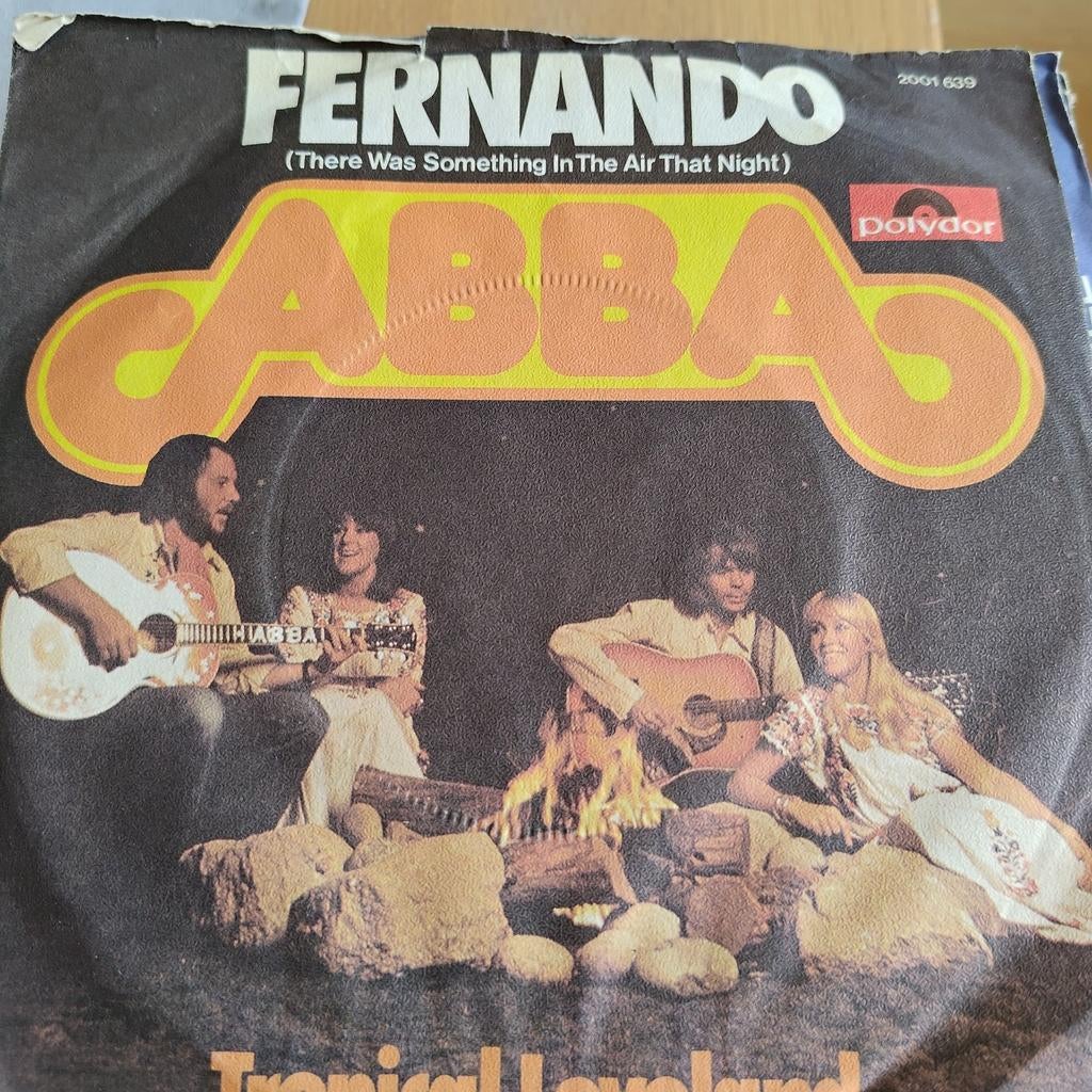 ABBA - Fernando (Single, Polydor, 1976), Cd's en Dvd's, Vinyl Singles, Ophalen of Verzenden, 7 inch