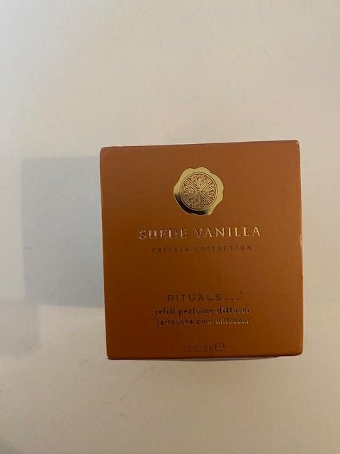 Nieuw Rituals Suede Vanilla cartridge diffuser genie refill, Verzenden, Nieuw, Overige materialen, Minder dan 25 cm