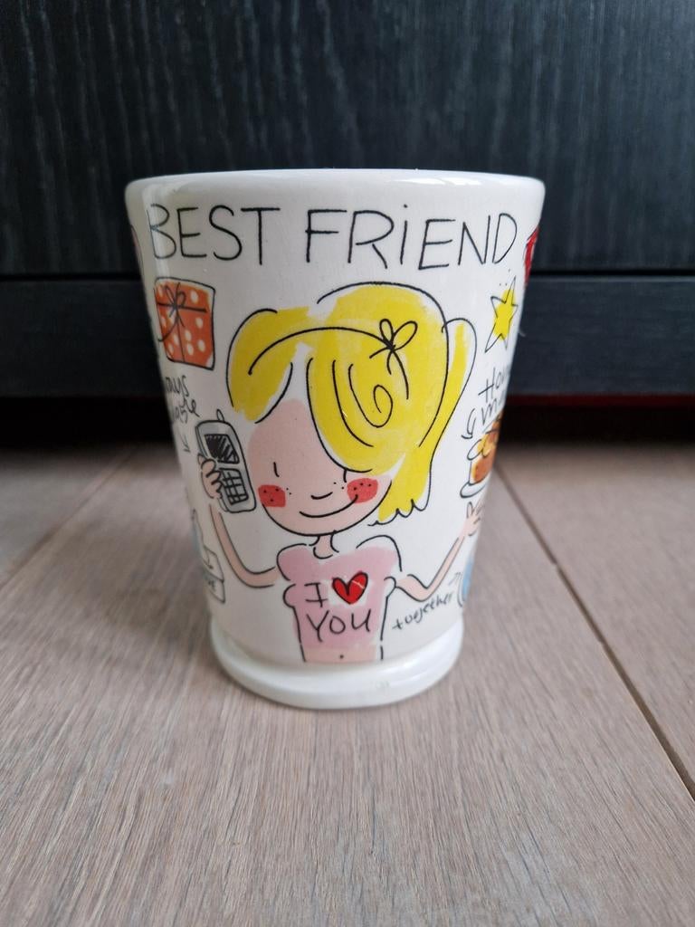 Best Friend mok Blond Amsterdam, Ophalen, Aardewerk, Kop(pen) en/of Schotel(s)