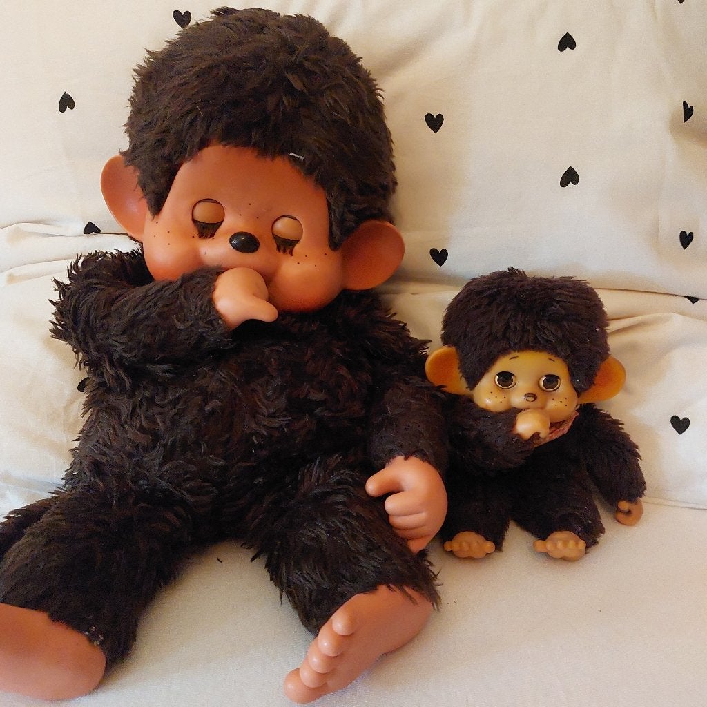 vintage Monchhichi's, Ophalen, Gebruikt
