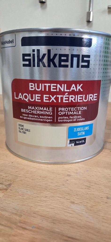 Sikkens buitenlak, Doe-het-zelf en Verbouw, Ophalen, Overige kleuren, Nieuw, Lak