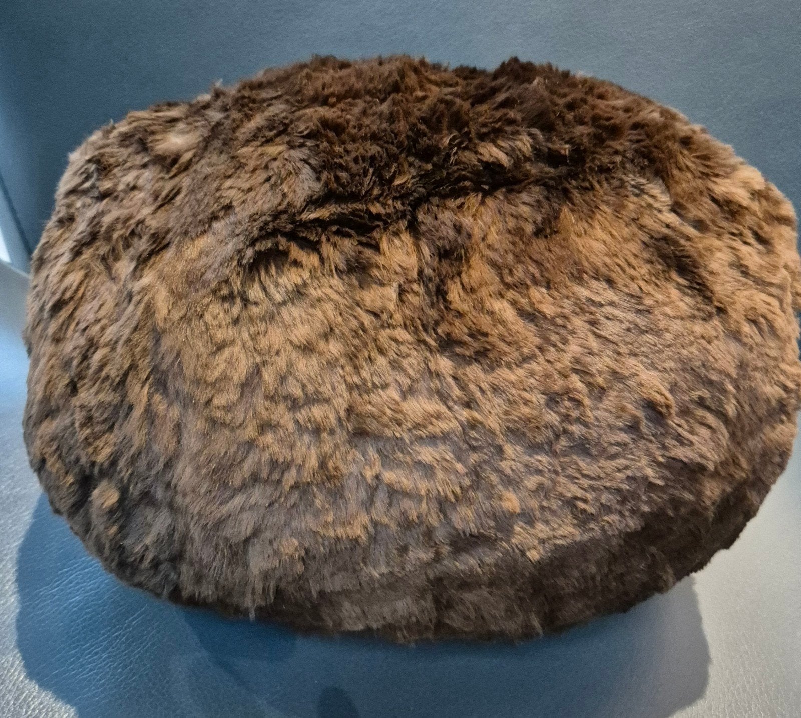 Vintage Bontmof - Bruin Gevoerd, Ophalen of Verzenden, Gedragen