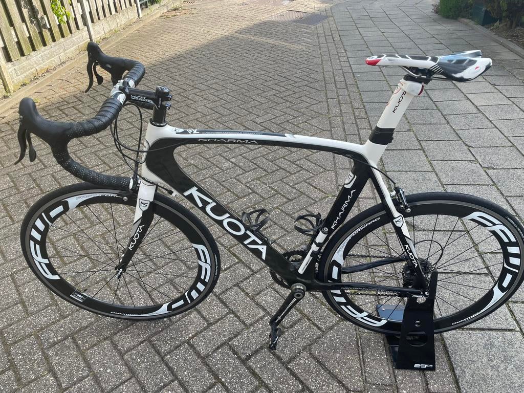 Racefiets Kuota FFWD full CARBON XL - nieuw set 2.3 banden, 28 inch, Gebruikt, Carbon, Heren