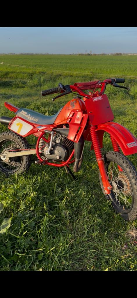 Vintage kinder crosser. Malagutti grizzly 50cc, Ophalen, Zo goed als nieuw, Overige merken, Motor