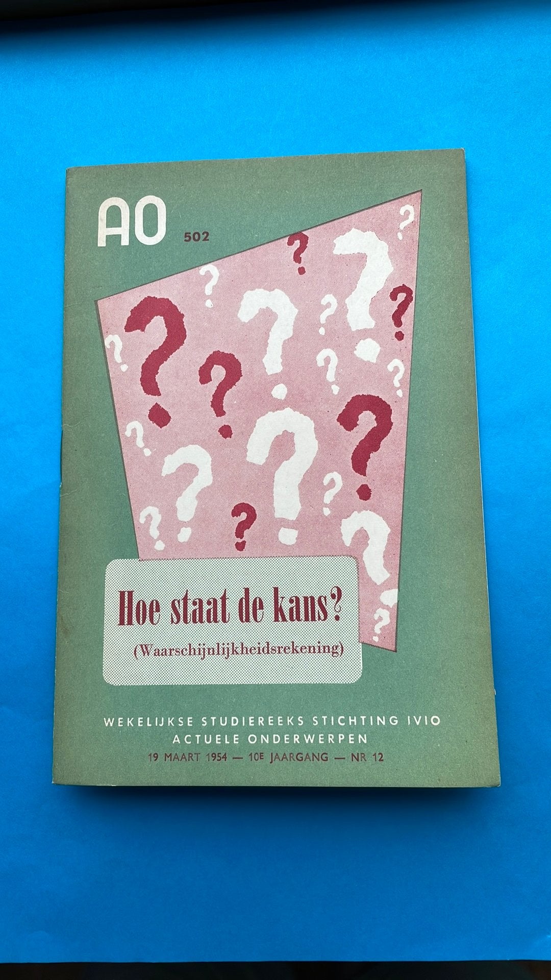 Kans berekening, Boeken, Ophalen of Verzenden, Gelezen, Overige wetenschappen