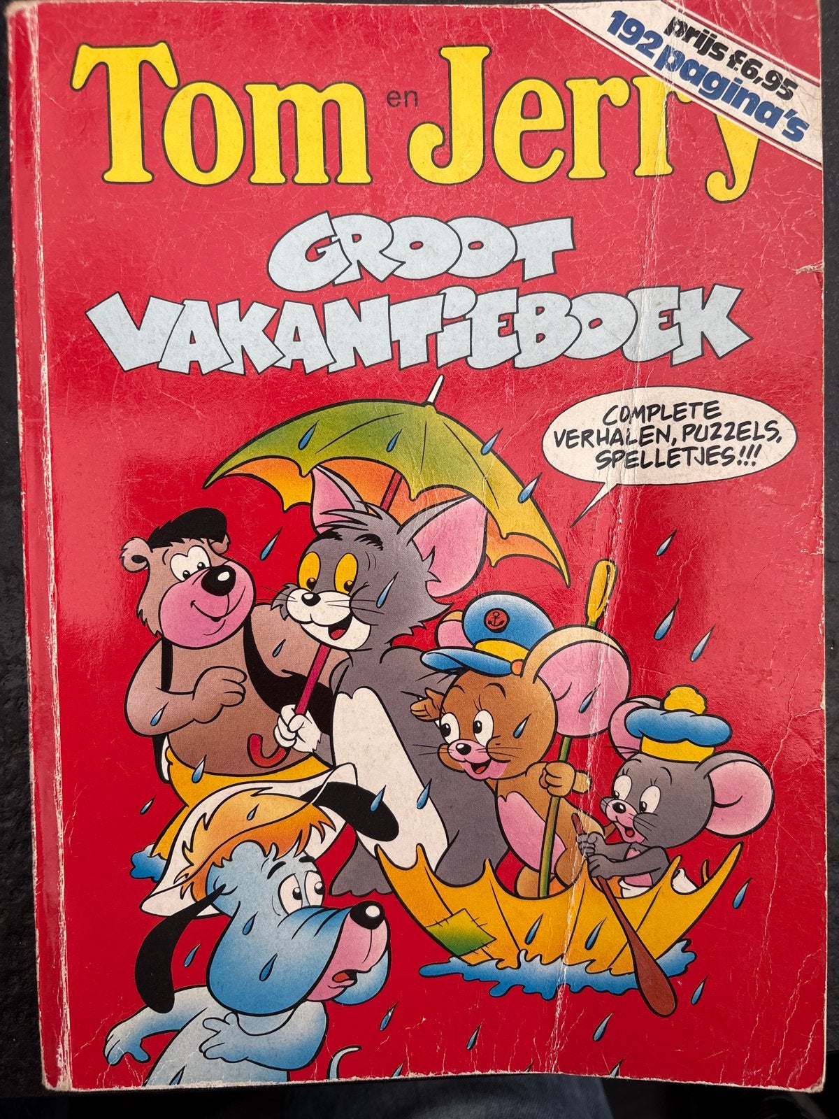 Tom en Jerry Groot Vakantieboek - Compleet Verhalen, Eén stripboek, Ophalen of Verzenden, Gelezen