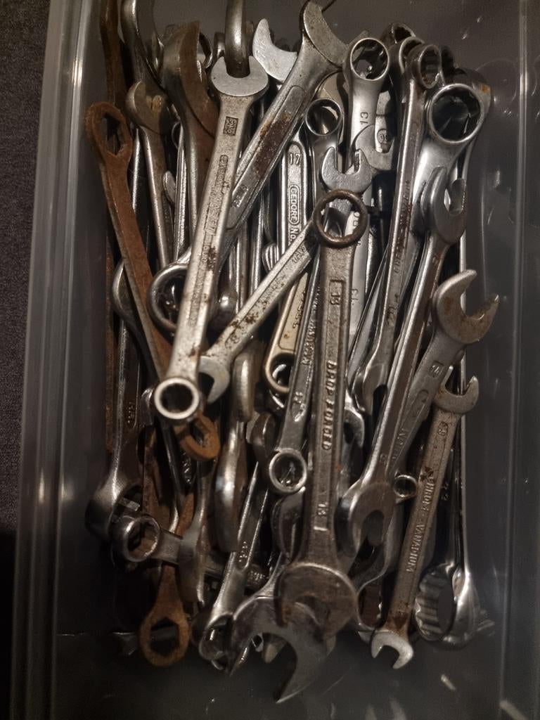 Ringsteeksleutels 90 stuks, Ophalen of Verzenden