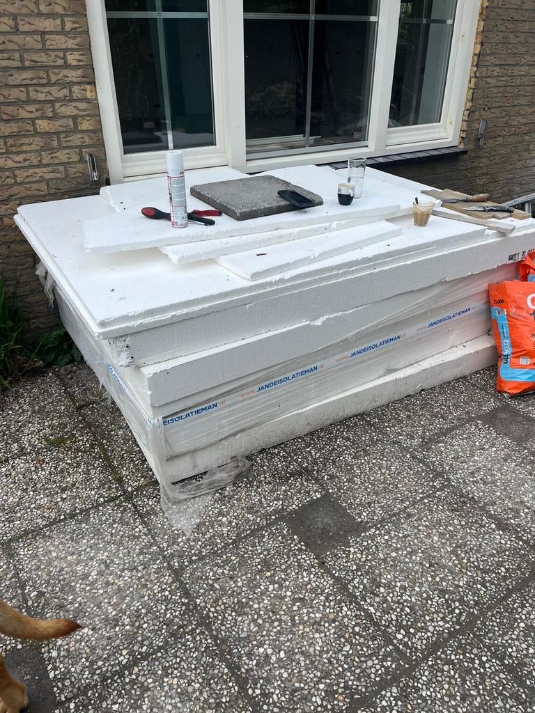 Tempex isolatieplaten 130 mm dik, Ophalen, Dakisolatie, 12 cm of meer, Nieuw