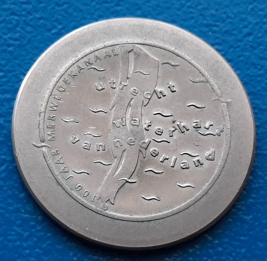 1 Dommetje Utrecht 1992  100-jarig bestaan Merwedekanaal, Verzenden, Overige materialen