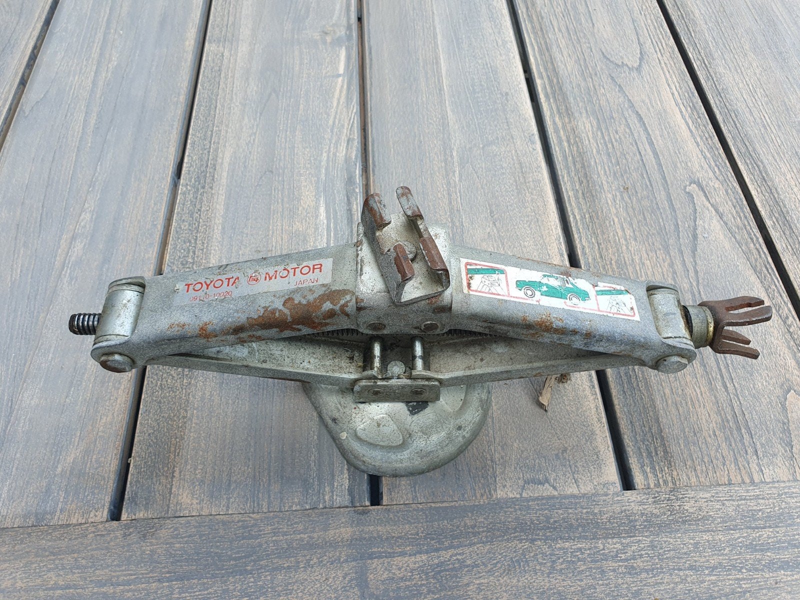 Originele Toyota Oldtimer Krik - Zeldzaam!, Ophalen of Verzenden, Gebruikt, Manueel, Schaarkrik