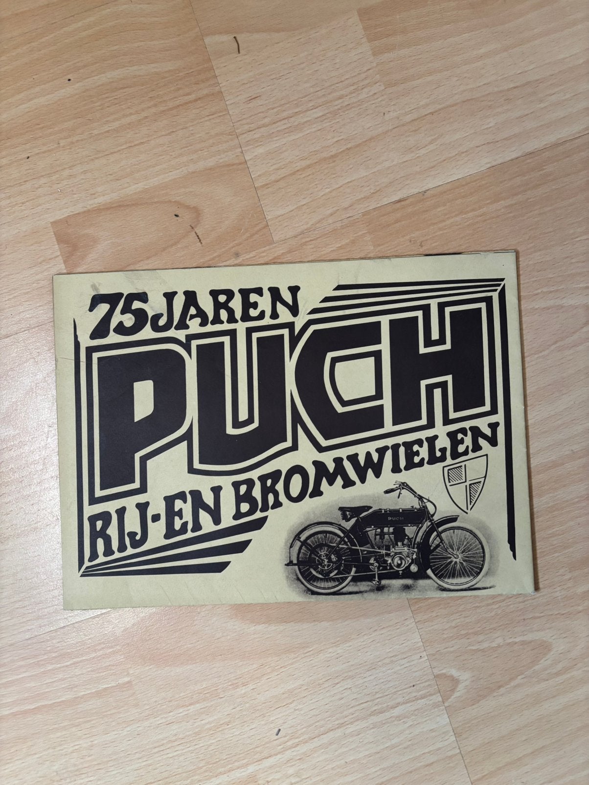 Puch poster, Ophalen of Verzenden, Zo goed als nieuw, A1 t/m A3