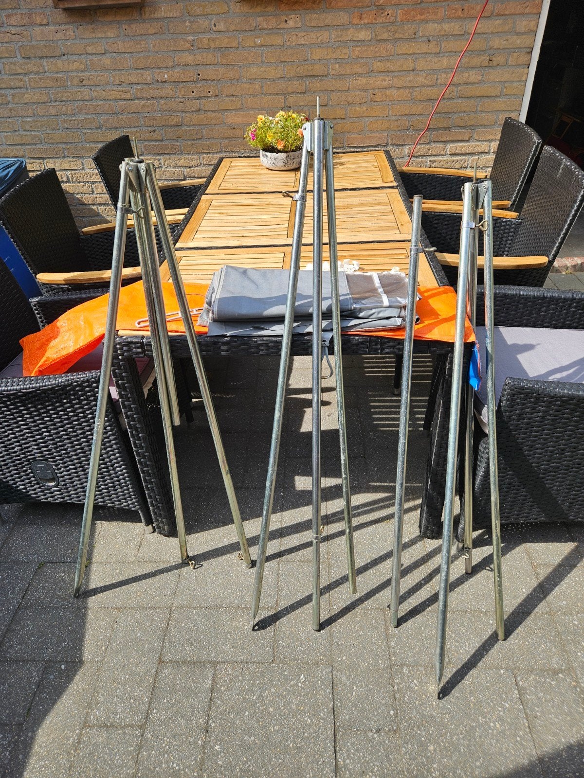 Luifelframe + zijwanden, Caravans en Kamperen, Ophalen