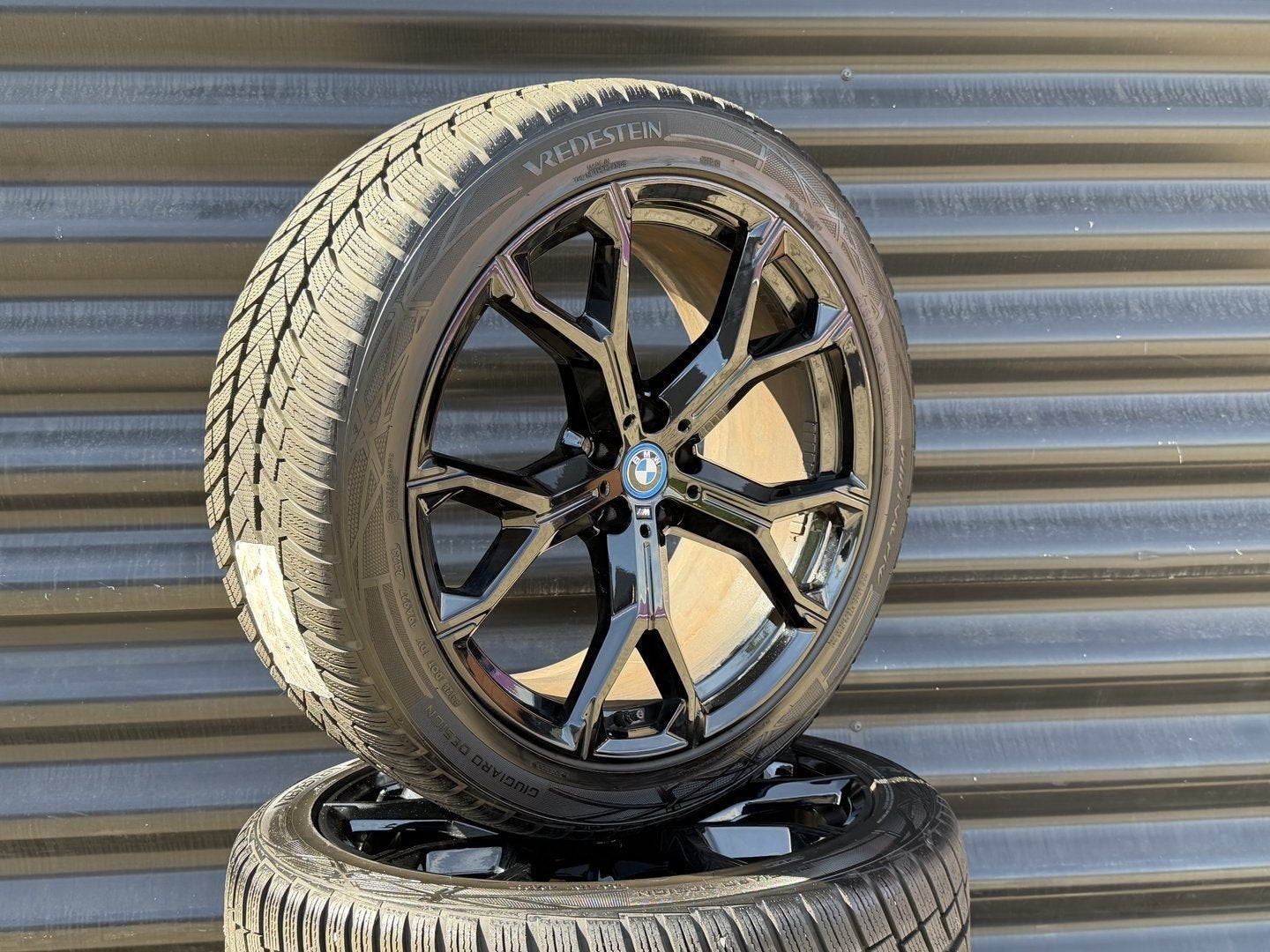 Nws 21” Orig Bmw Styl 741M G05 X5 X6 G06 velgen Winterbanden, Gebruikt, -, -, Banden en Velgen