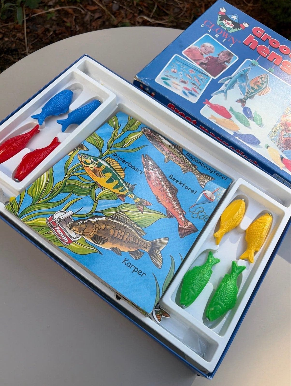 Vintage Groot Magnetisch Hengelspel Clown Games, Ophalen of Verzenden, Gebruikt, Jongen of Meisje