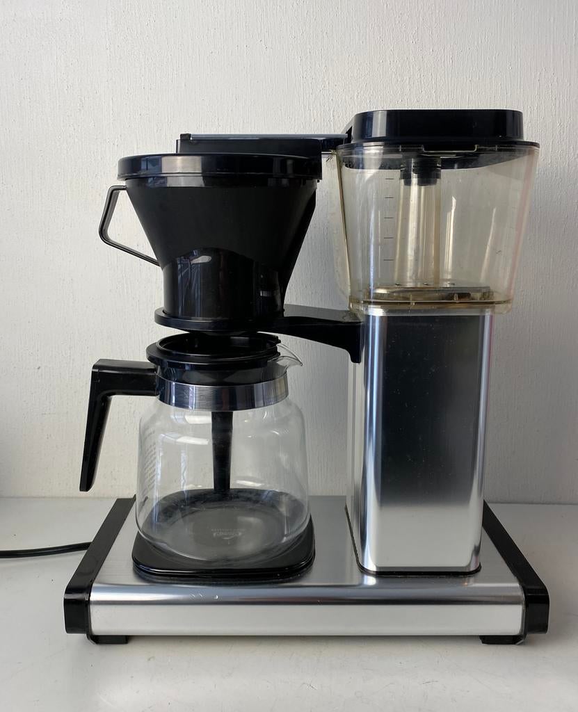 DE Moccamaster koffiezetapparaat van Technivorm, Witgoed en Apparatuur, Koffiezetapparaten, Gebruikt, Koffiemachine, Gemalen koffie