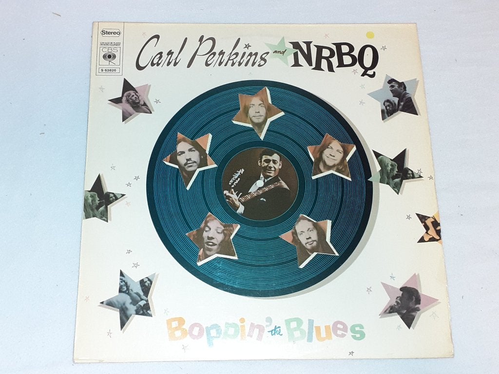 lp CARL PERKINS and NRBQ - Boppin' the Blues 1970, LP, Gebruikt, Pop, Ophalen of Verzenden