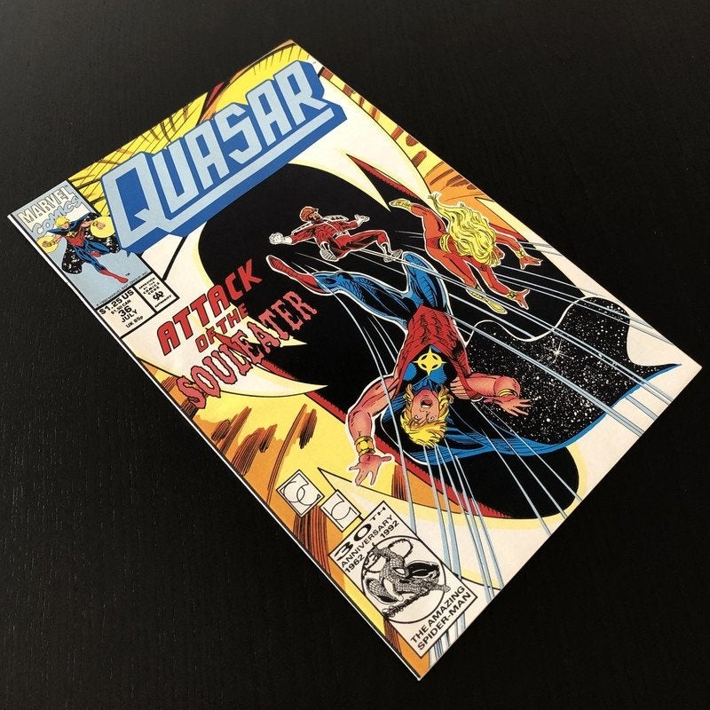 Quasar Vol.1 #36 (1992) VF (8.0), Eén comic, Amerika, Marvel Comics, Ophalen of Verzenden