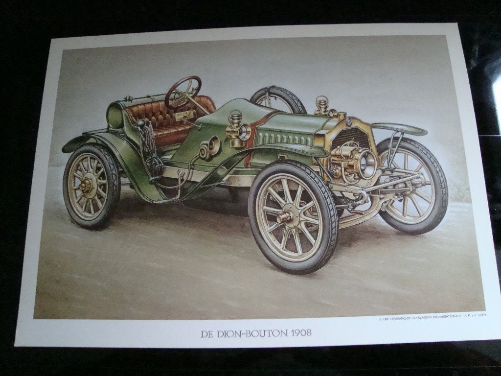 De dion- bouton - 1908, Ophalen of Verzenden, Nieuw, Auto's