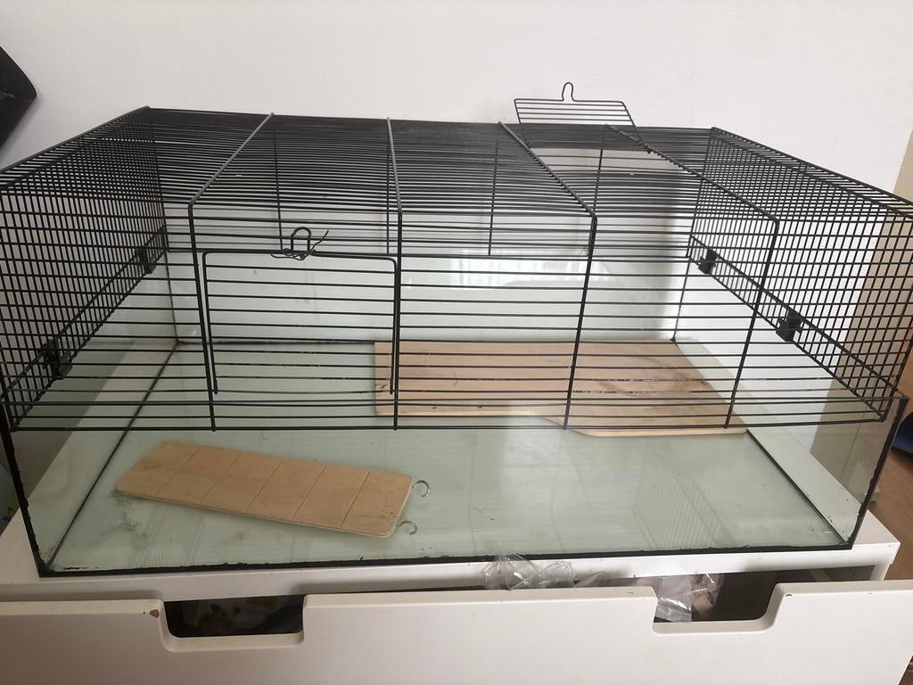 Hamsterkooi, Kooi, Zo goed als nieuw, Hamster, 75 tot 110 cm