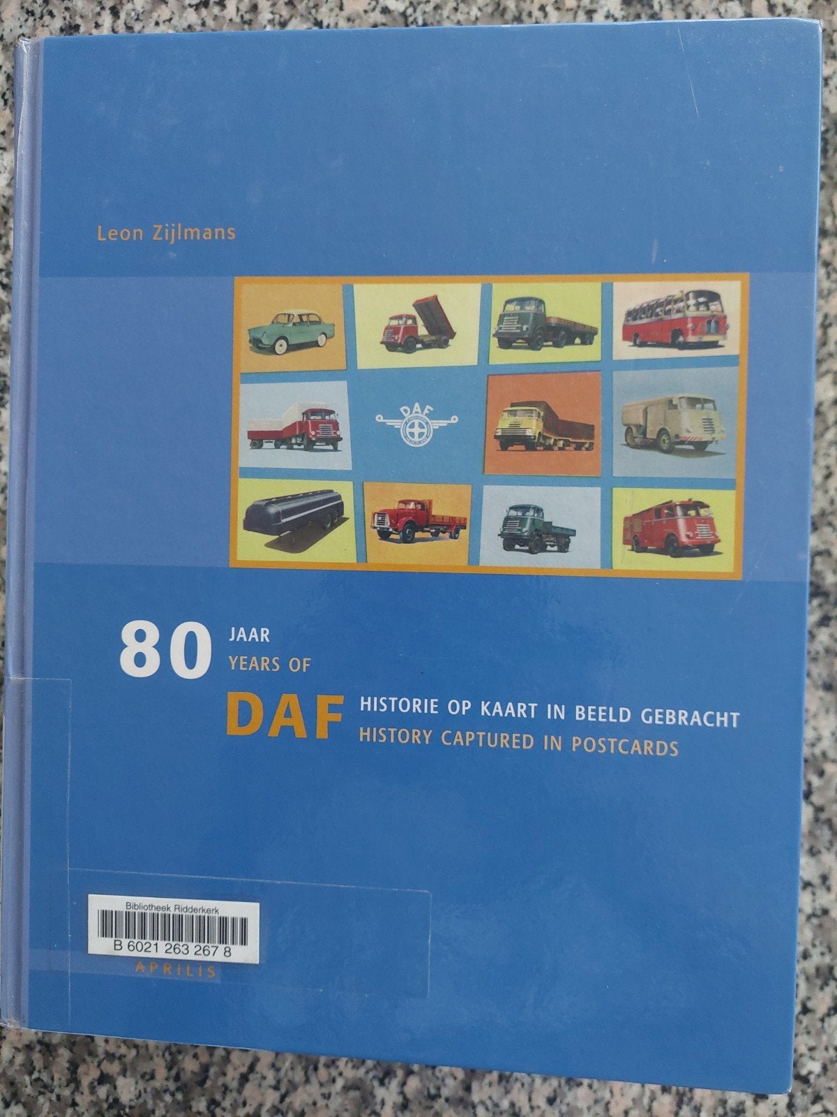 80 jaar DAF historie op kaart in beeld gebracht / 80 years o, Ophalen of Verzenden, Zo goed als nieuw, Overige merken, L. Zijlmans