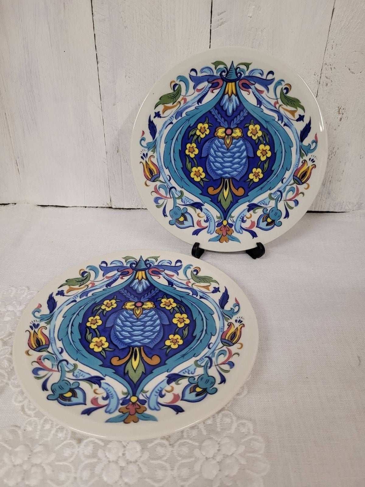2 Villeroy en Boch borden - Izmir -, Verzenden