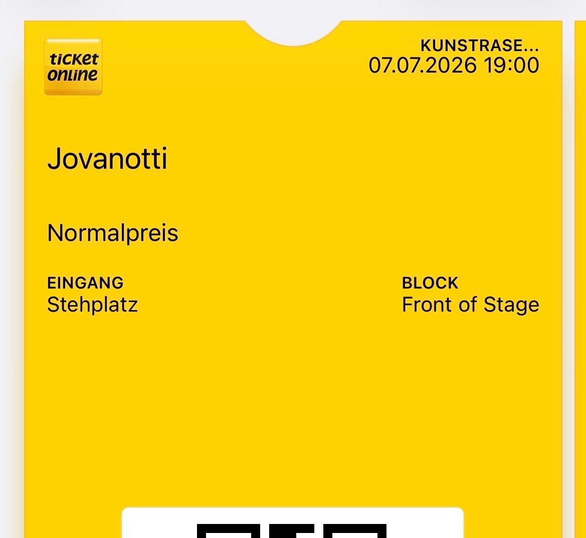 Twee Concert kaartjes Jovanott (Jova) 7 juli Bonn, Tickets en Kaartjes, Concerten | Pop, Twee personen, Juli