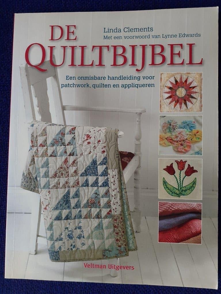 De Quiltbijbel, quilt boek, quilten quiltboek, patchwork, Ophalen of Verzenden, Zo goed als nieuw, Borduren en Naaien, Lynne Edwards