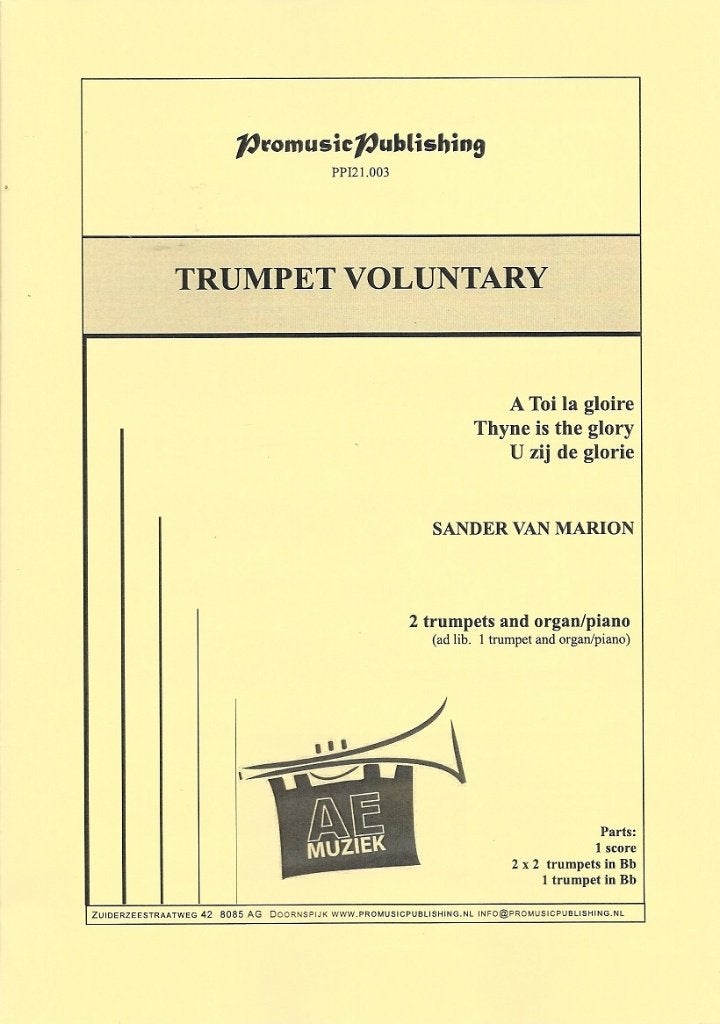 Bladmuziek voor Orgel en Trompet Muziek Center Roosendaal, Klassiek, Nieuw, Ophalen of Verzenden, Orgel
