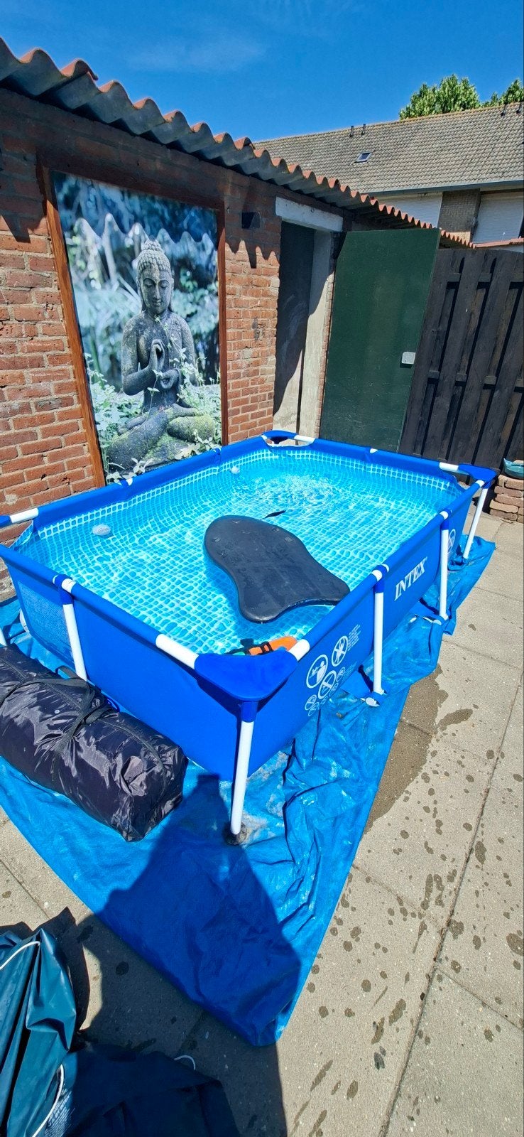 intex frame zwembad, Ophalen, Minder dan 80 cm, Minder dan 200 cm, Opzetzwembad