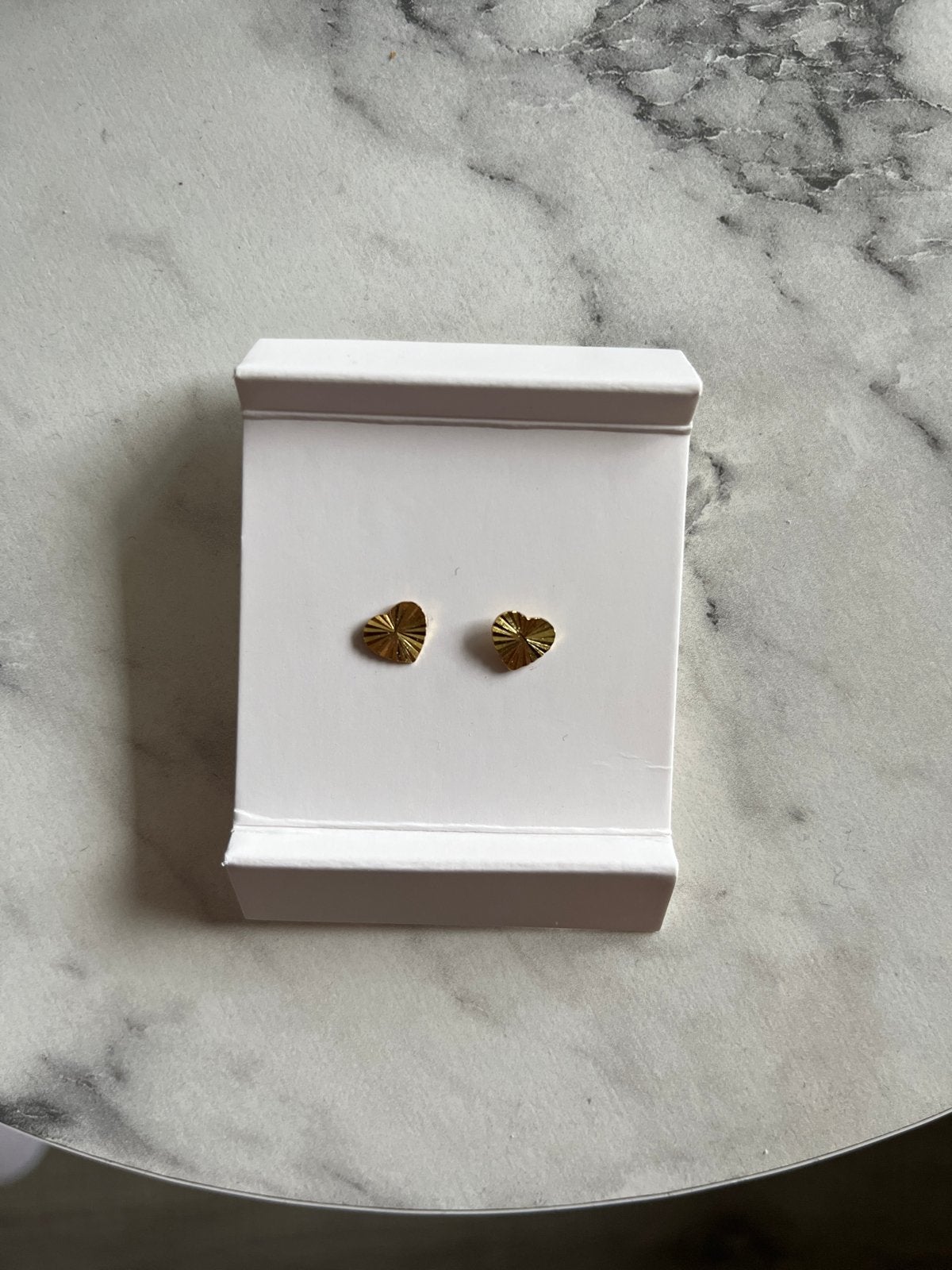 Hema Gold Plated Sterling Zilver 925 Hartjes Oorbellen, Sieraden, Tassen en Uiterlijk, Ophalen of Verzenden, Zo goed als nieuw