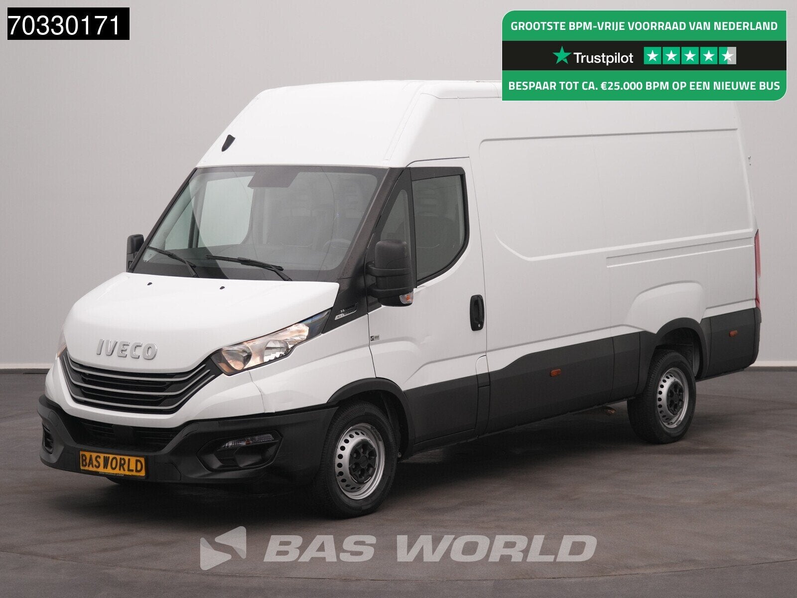 Iveco Daily 35S14 Automaat L2H2 Airco Cruise Camera 3520L L2, Automaat, Stof, Gebruikt, Euro 6