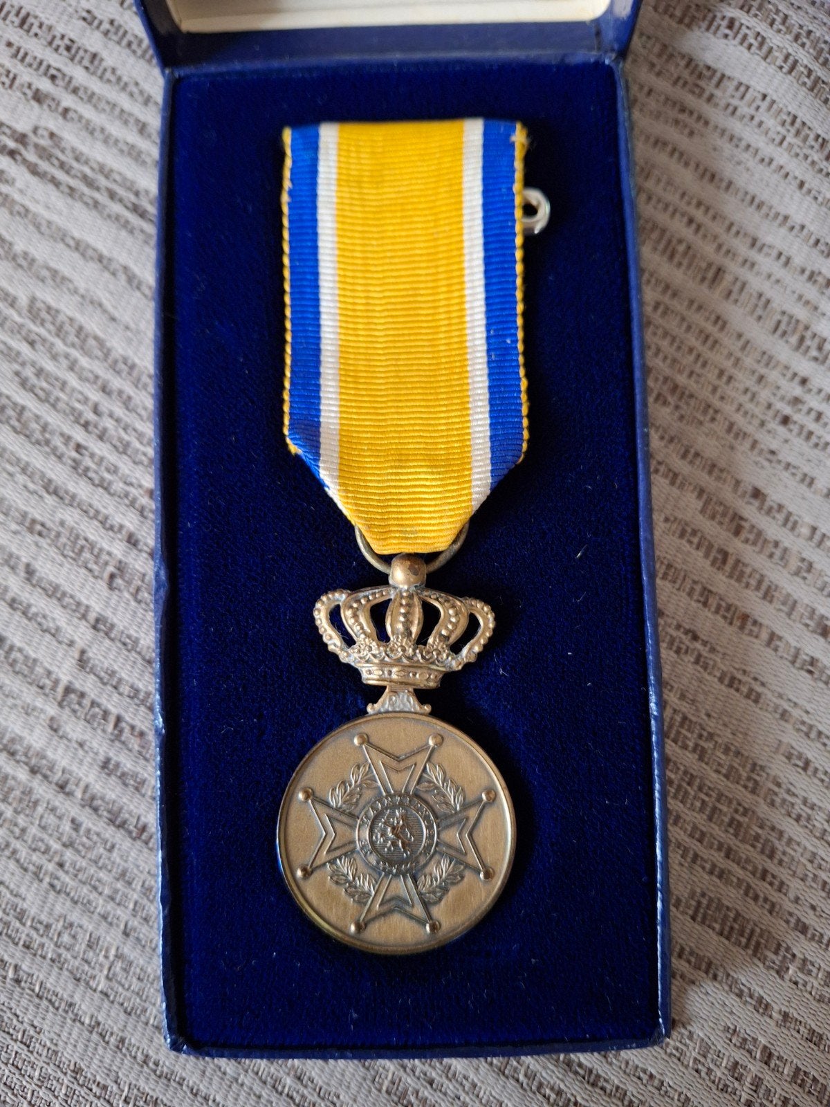 Medaille, Ophalen of Verzenden, Landmacht, Nederland, Lintje, Medaille of Wings