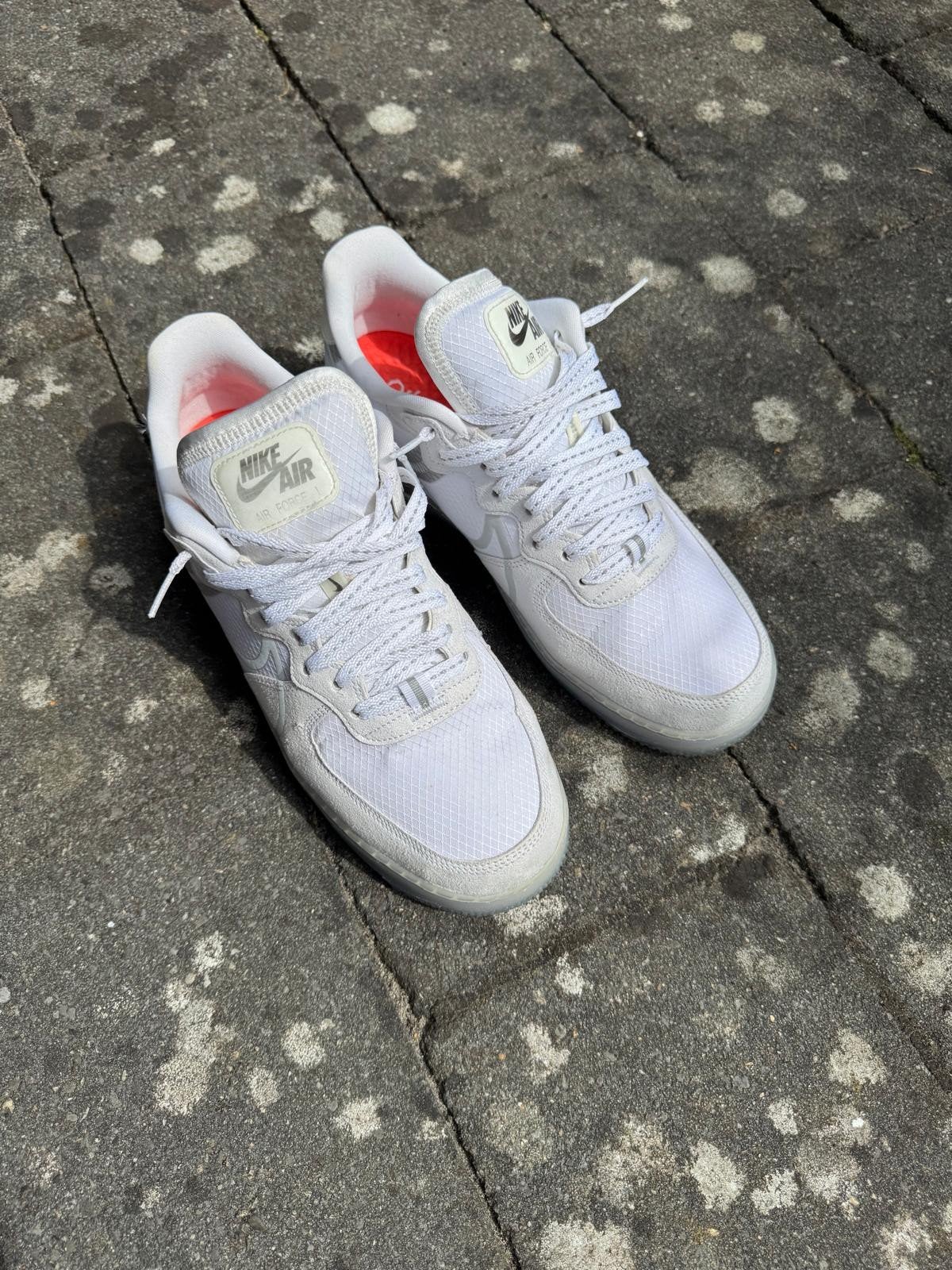 Nike Air Force 1 React QS Wit 45, Wit, Nike, Ophalen of Verzenden, Sneakers of Gympen