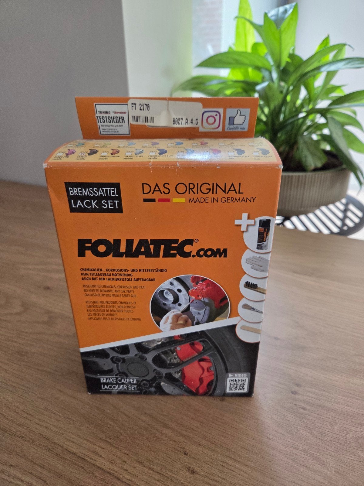 Foliatec Remklauw Verf Carbon Metallic Nieuw, Ophalen of Verzenden, Nieuw, Universele onderdelen