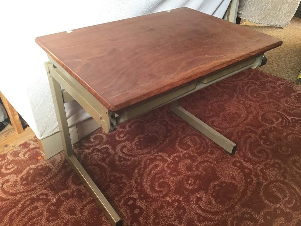 Schoolbankje tafeltje, Ophalen of Verzenden