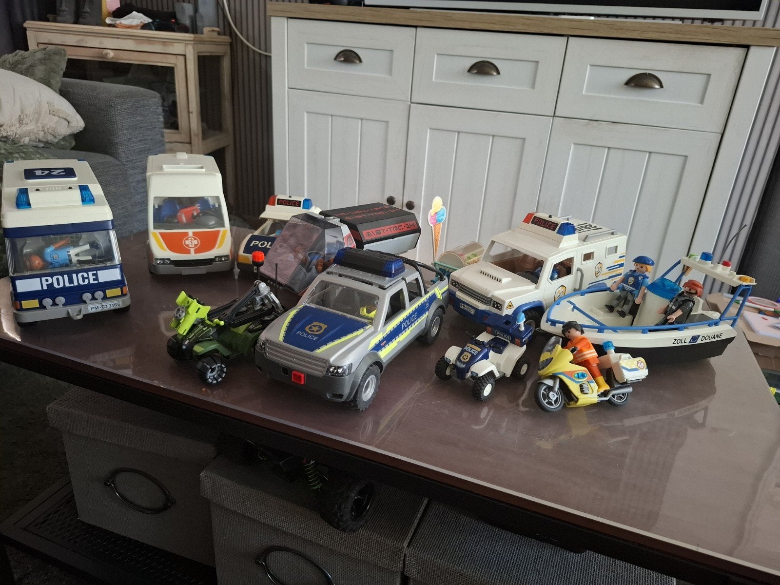 grote partij Playmobil, Ophalen, Gebruikt