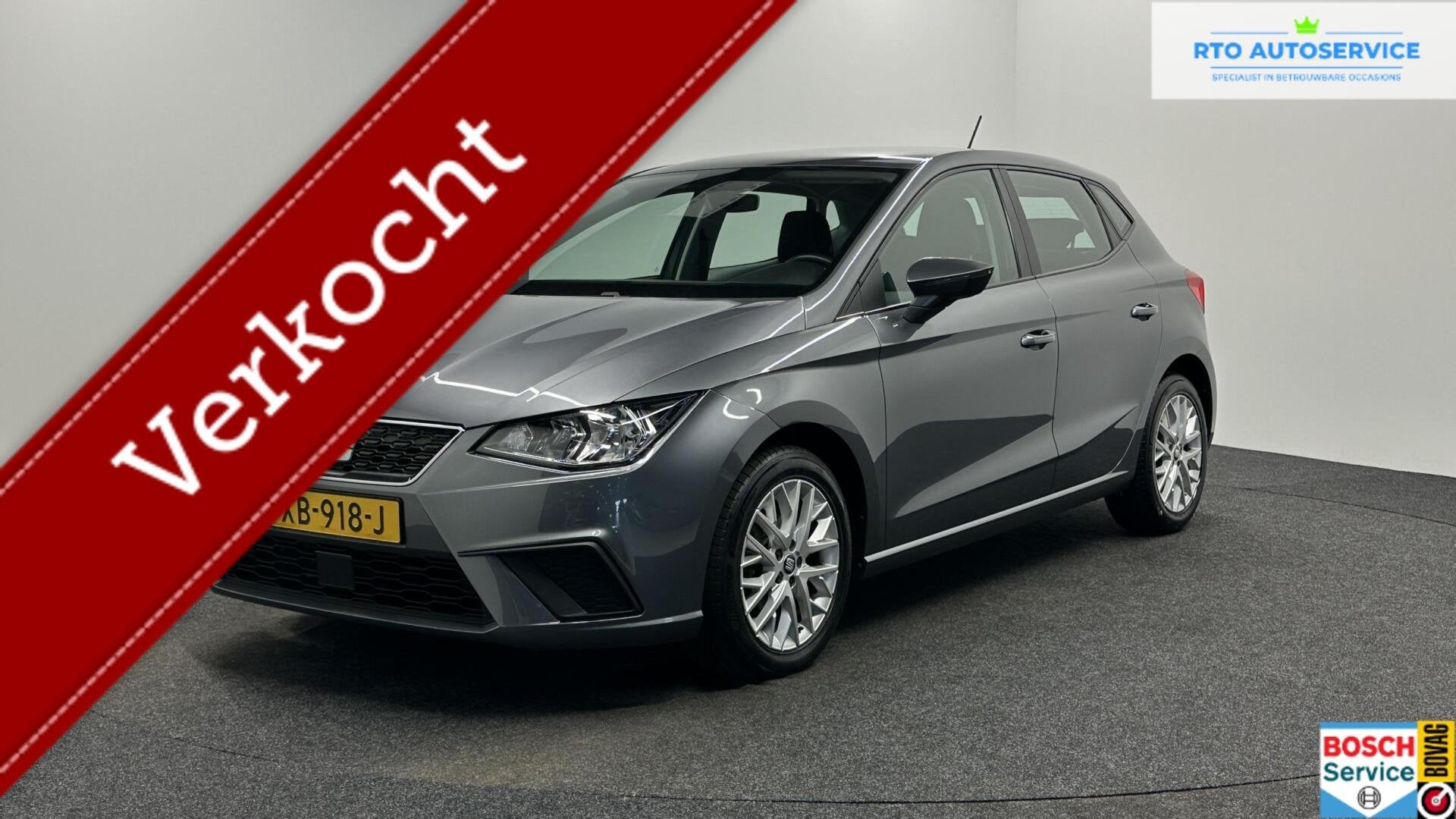 Seat Ibiza 1.0 TSI Business Intense TREKHAAK NAVI CRUISE STO, Auto's, Stof, Euro 6, 95 pk, Met garantie (alle)