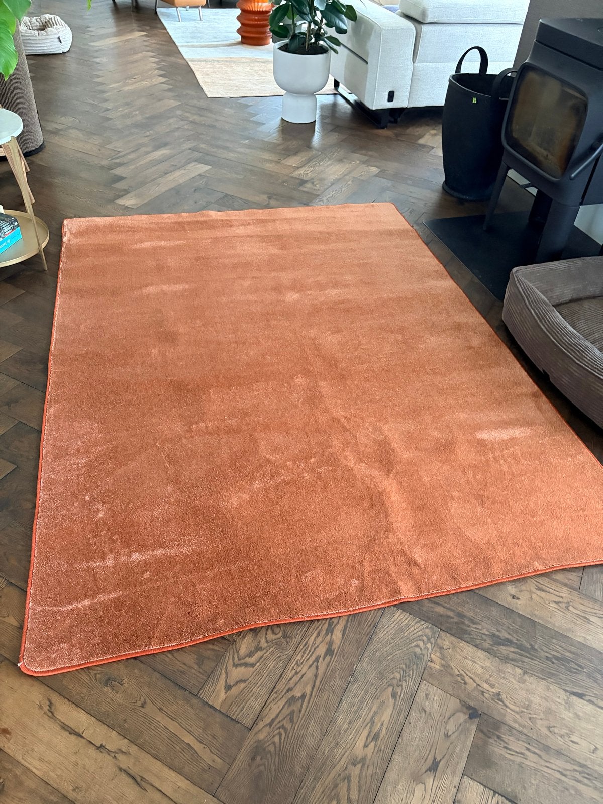 Oranje vloerkleed 230x170 cm, 150 tot 200 cm, Oranje, Ophalen of Verzenden, Warm